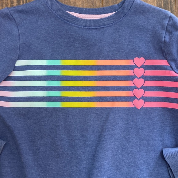 Cat & Jack 10/12 girls crewneck sweatshirt - Picture 2 of 5